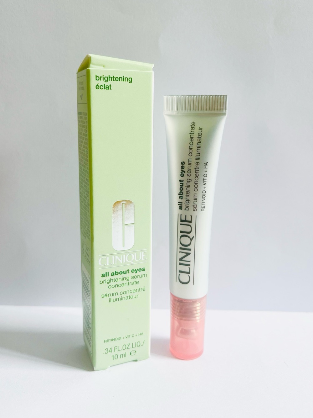 Clinique All About Eye Brightening Serum Concentrate .34OZ/10ml